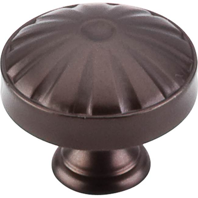 Top Knobs Hudson Knob 1 1/4 Inch Oil Rubbed Bronze