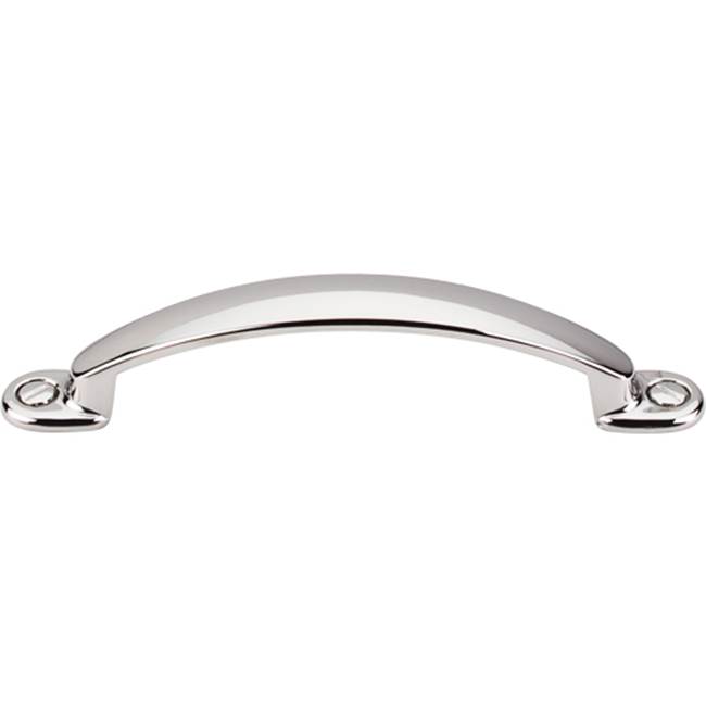 Top Knobs Arendal Pull 3 3/4 Inch (c-c) Polished Nickel