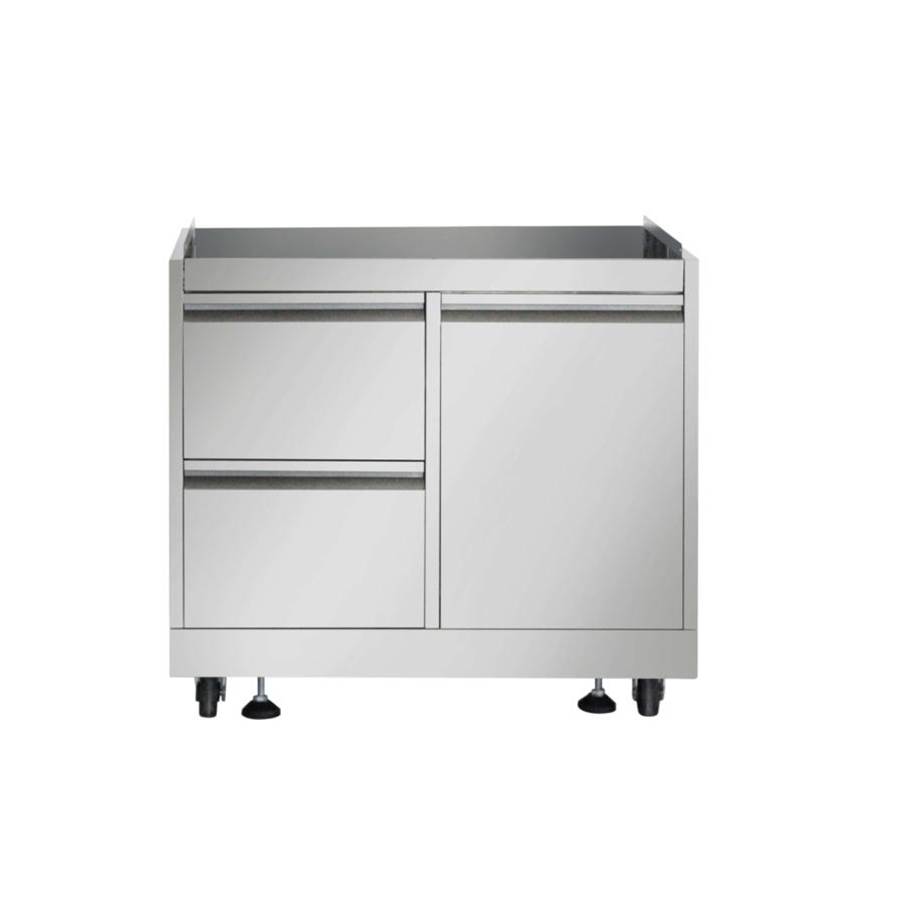 Thor Outdoor Kitchen Bbq Grill Cabinet In Stainless Steel