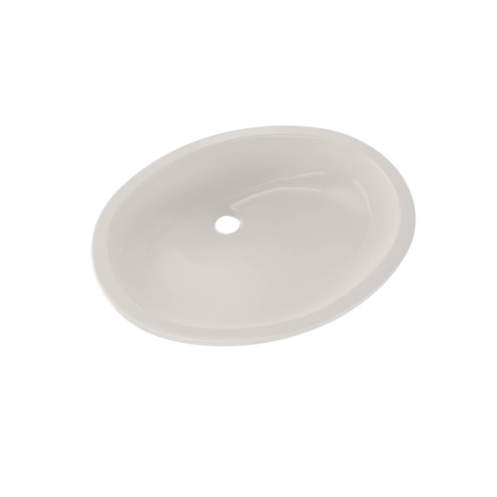 TOTO Toto® Dantesca® Oval Undermount Bathroom Sink With Cefiontect, Colonial White