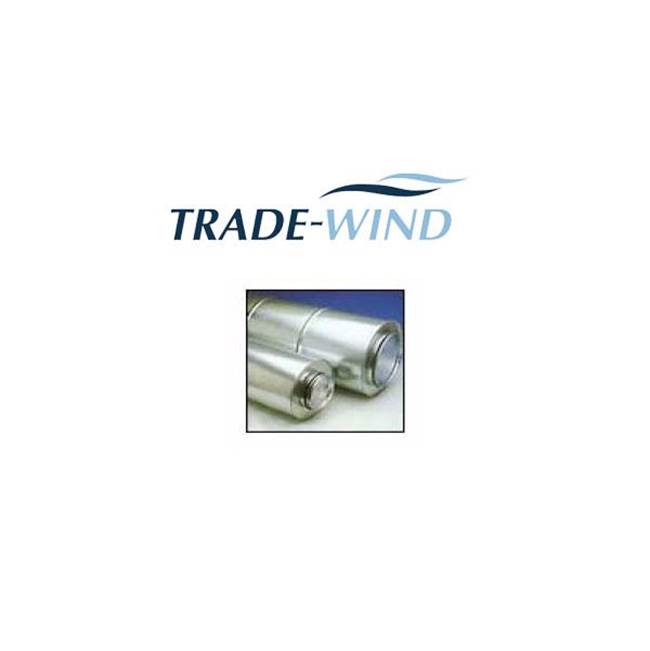 Trade-Wind Duct Silencers For Use With In Line Blowers