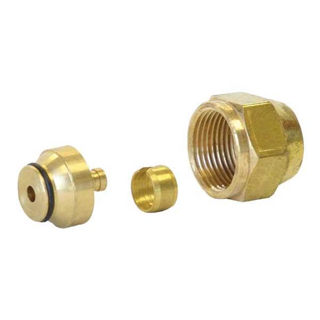Uponor 5/16'' Qs-Style Compression Fitting Assembly, R20 Thread