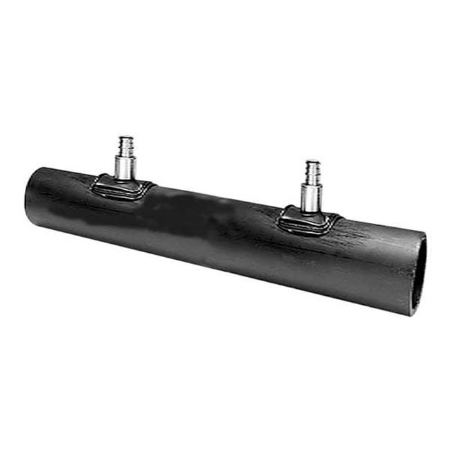 Uponor 3'' X 10' Hdpe Valveless Manifold (12'' O.C.), 10 Outlet, 3/4'' Propex