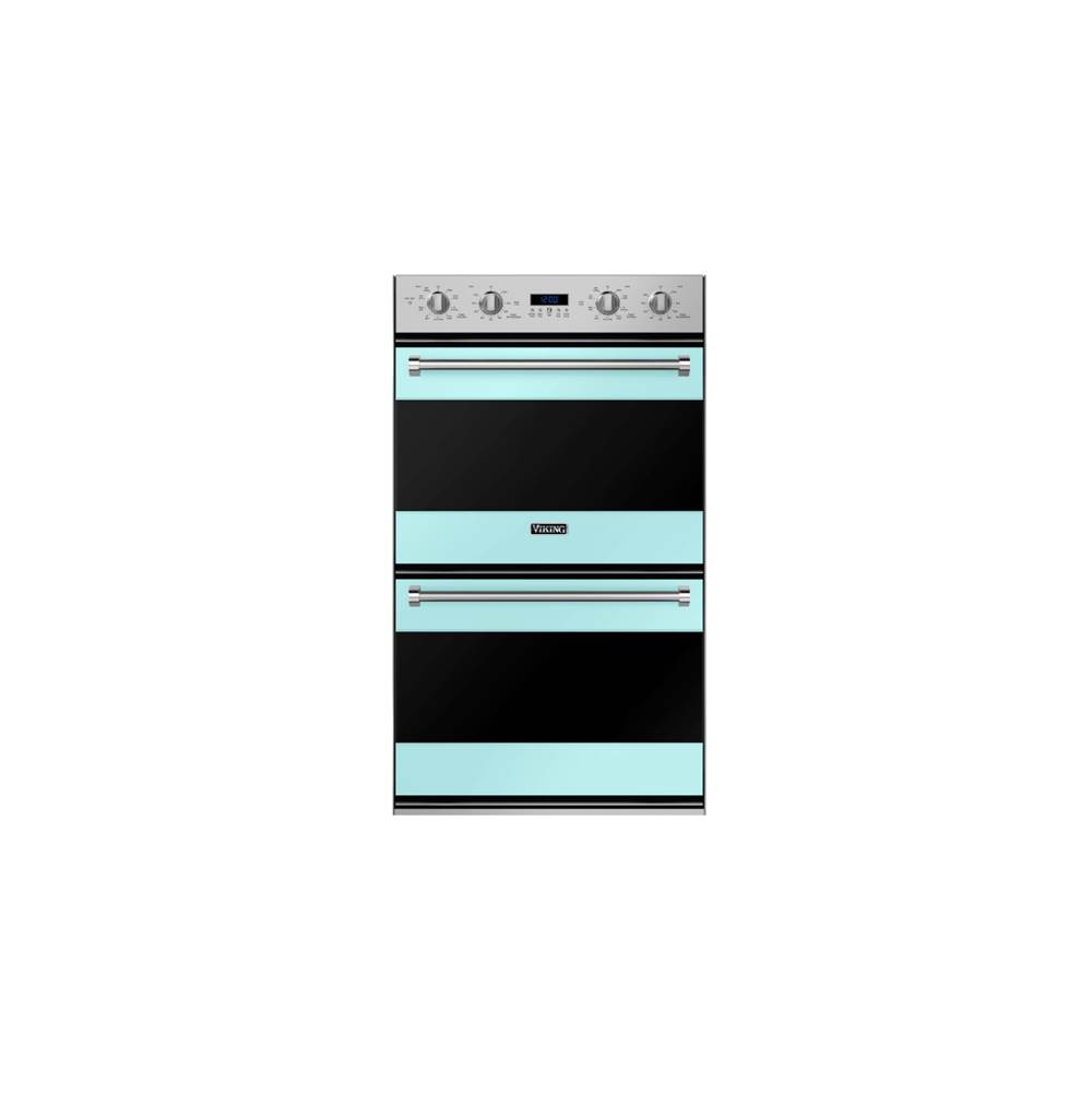 Viking 30''W. Double Electric Thermal-Convection Oven-Bywater Blue