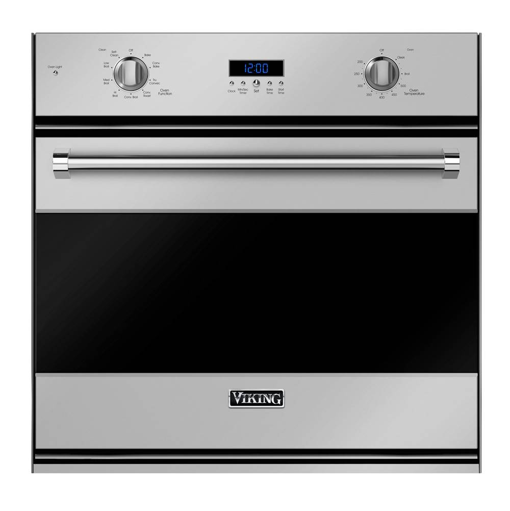 Viking 30''W. Single Electric Thermal-Convection Oven-Stainless