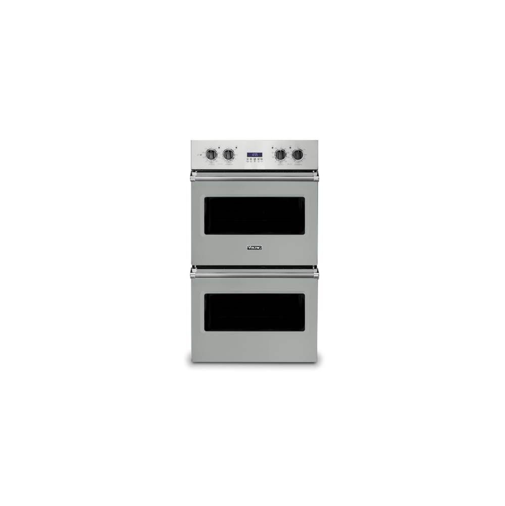 Viking 30''W. Electric Double Thermal Convection Oven-Arctic Grey