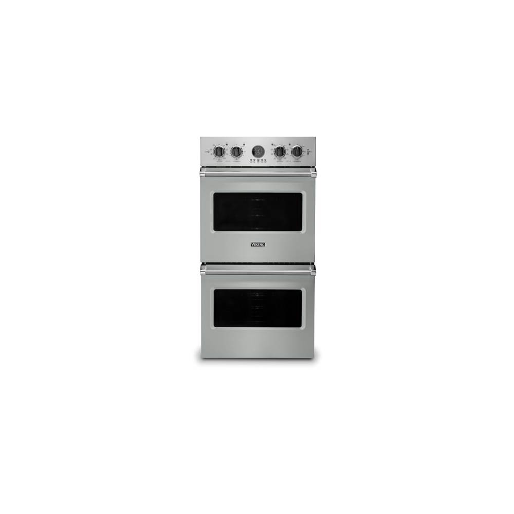 Viking 27''W. Electric Double Thermal Convection Oven-Arctic Grey