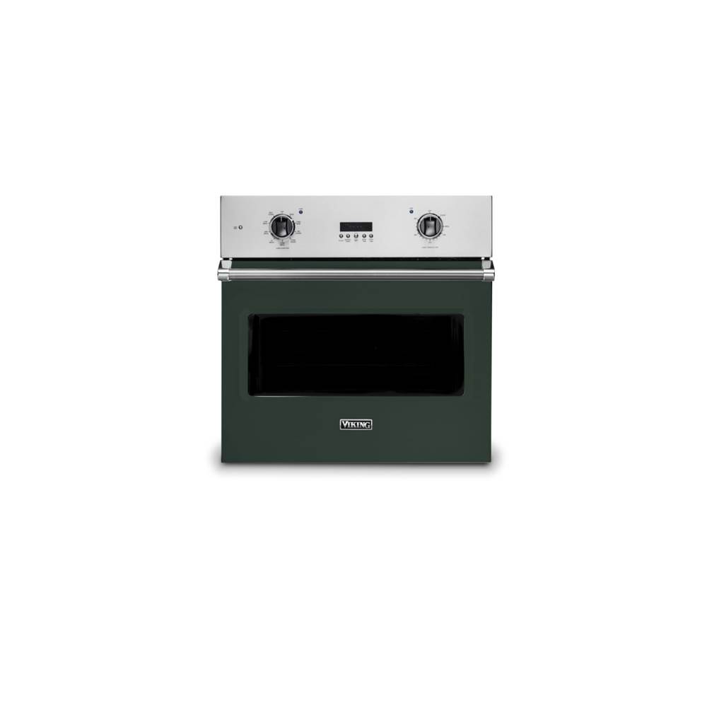 Viking 30''W. Electric Single Thermal Convection Oven-Blackforest Green