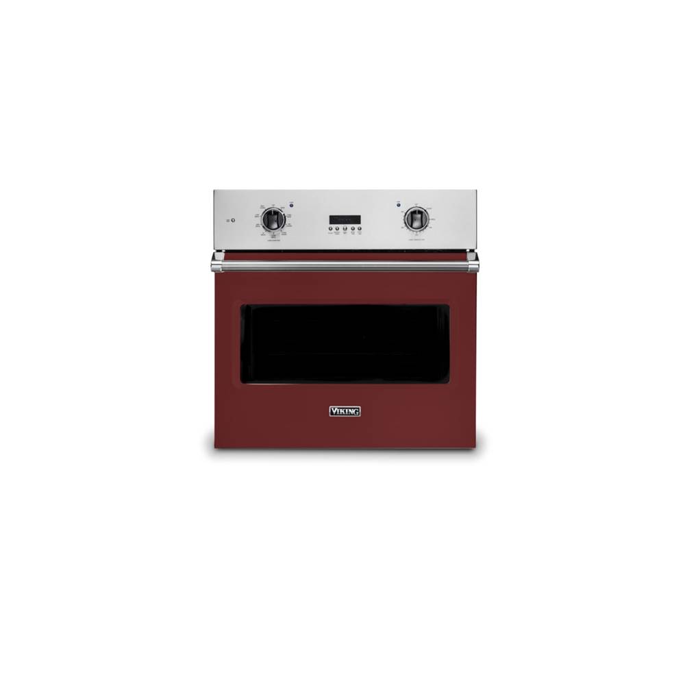Viking 30''W. Electric Single Thermal Convection Oven-Reduction Red