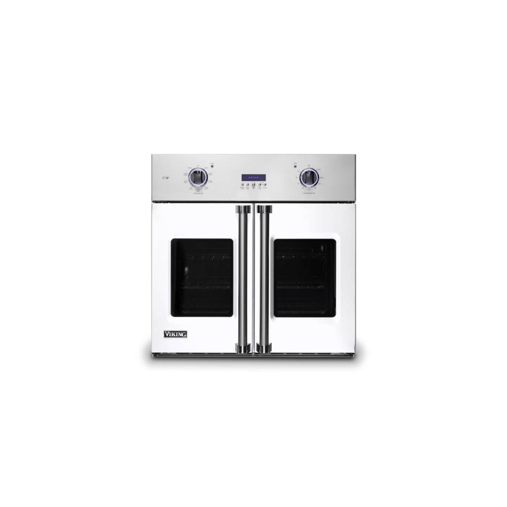 Viking 30''W. French-Door Single Built-In Electric Thermal Convection Oven-White