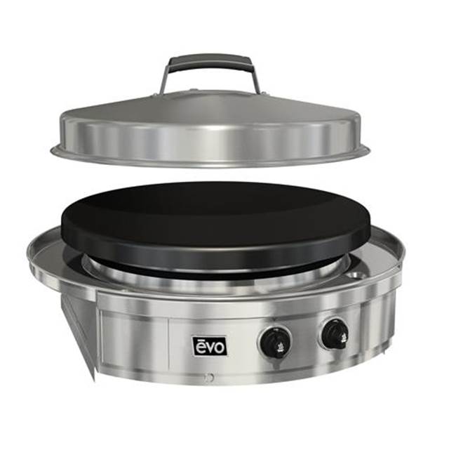 Evo Affinity 30G Drop-in with Seasoned Cooksurface NG Gas