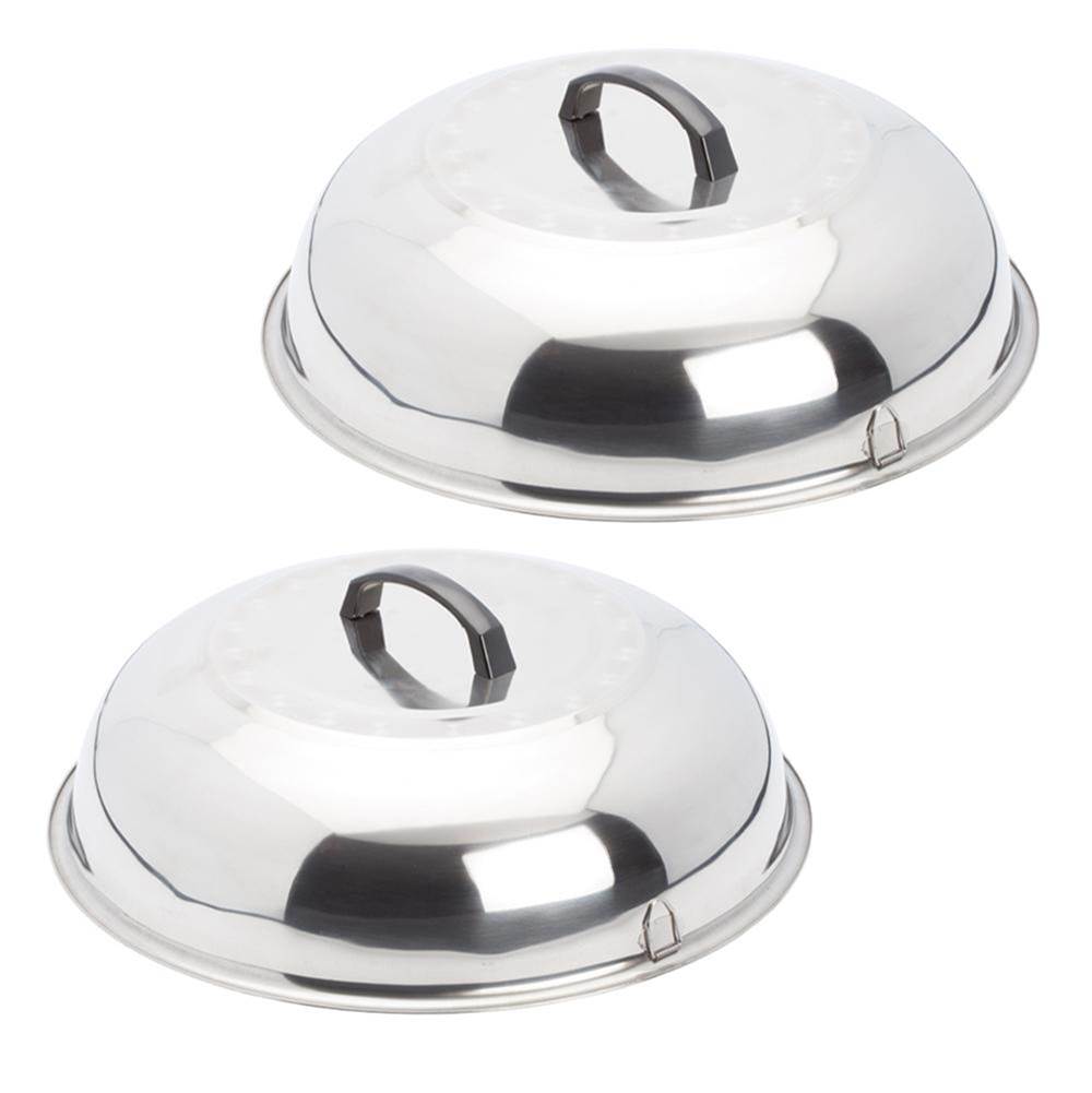 Evo Evo Stainless Steamer/Cooking Covers - Set of 2 Sizes