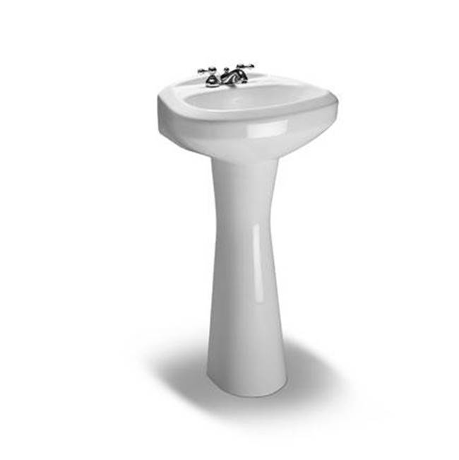 Vortens - Vessel Only Pedestal Bathroom Sinks