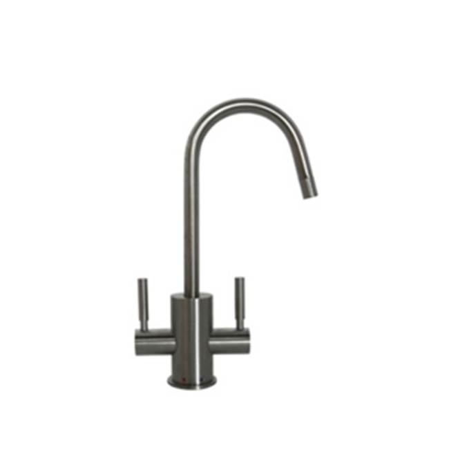 Water Inc 1120 Horizon Slim-Width Series Hot/Cold Faucet Only For Filter - Matte Black
