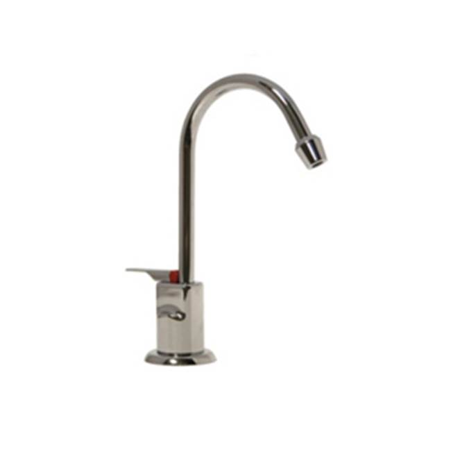 Water Inc 510 Hot Only Faucet Only W/J-Spout For Filter - Matte Black