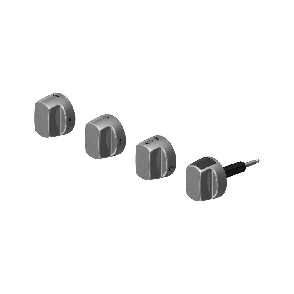 Wolf 30'' Dual Fuel StainleSS Steel Knobs (Full Price)