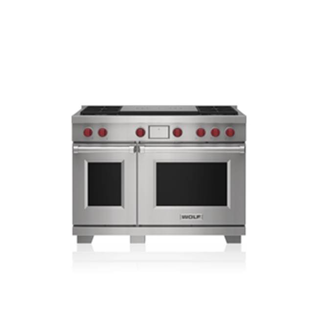 Wolf 48' Dual Fuel Range - 4 Burners And French Top - NG