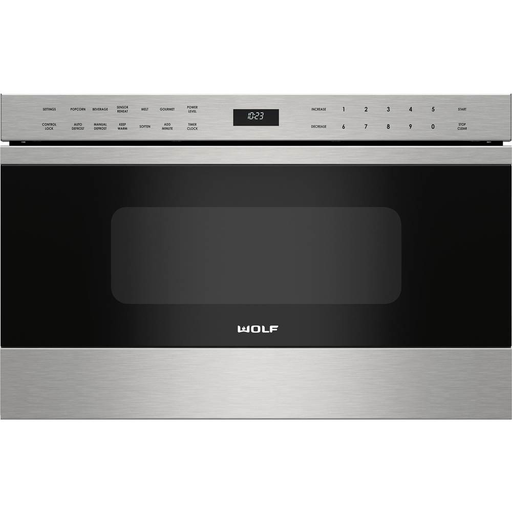 Wolf 24'' Microwave, Drawer, Transitional, Ss