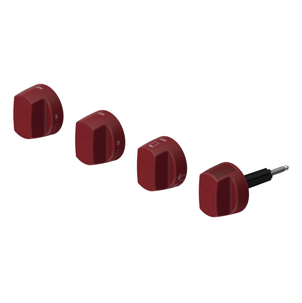 Wolf 48'' And 60'' Dual Fuel Red Knobs (Full Price)