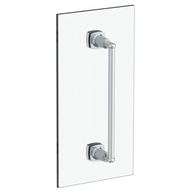Watermark H-Line 24'' shower door pull/ glass mount towel bar