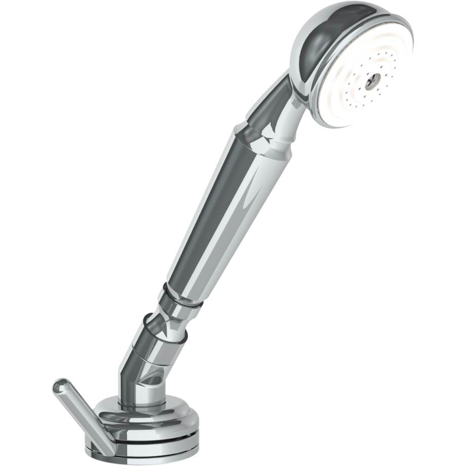 Watermark traditional deck mount hand shower with independent progressive valve