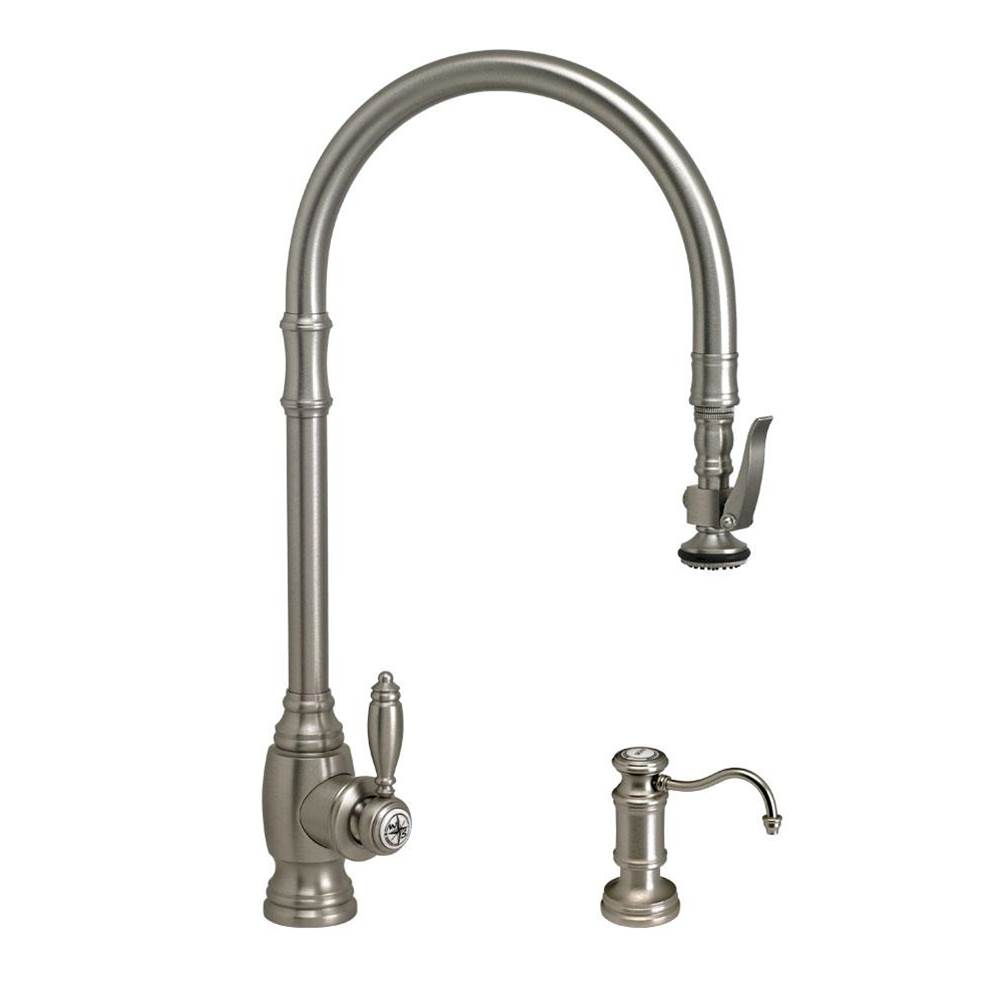 Waterstone Waterstone Traditional Extended Reach PLP Pulldown Faucet - 2pc. Suite