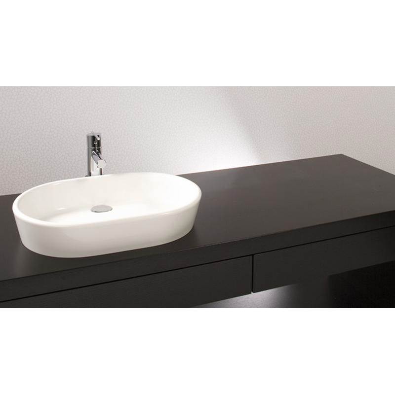 WETSTYLE Lav - Ove - 21 X 15 X 4 - Above Mount Vessel - Nt O/F - White True High Gloss