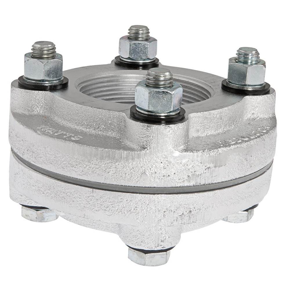 Watts 2 1/2 In Dielectric Flanged Pipe Fitting, Iron Pipe Thread To Iron Pipe Thread Connection