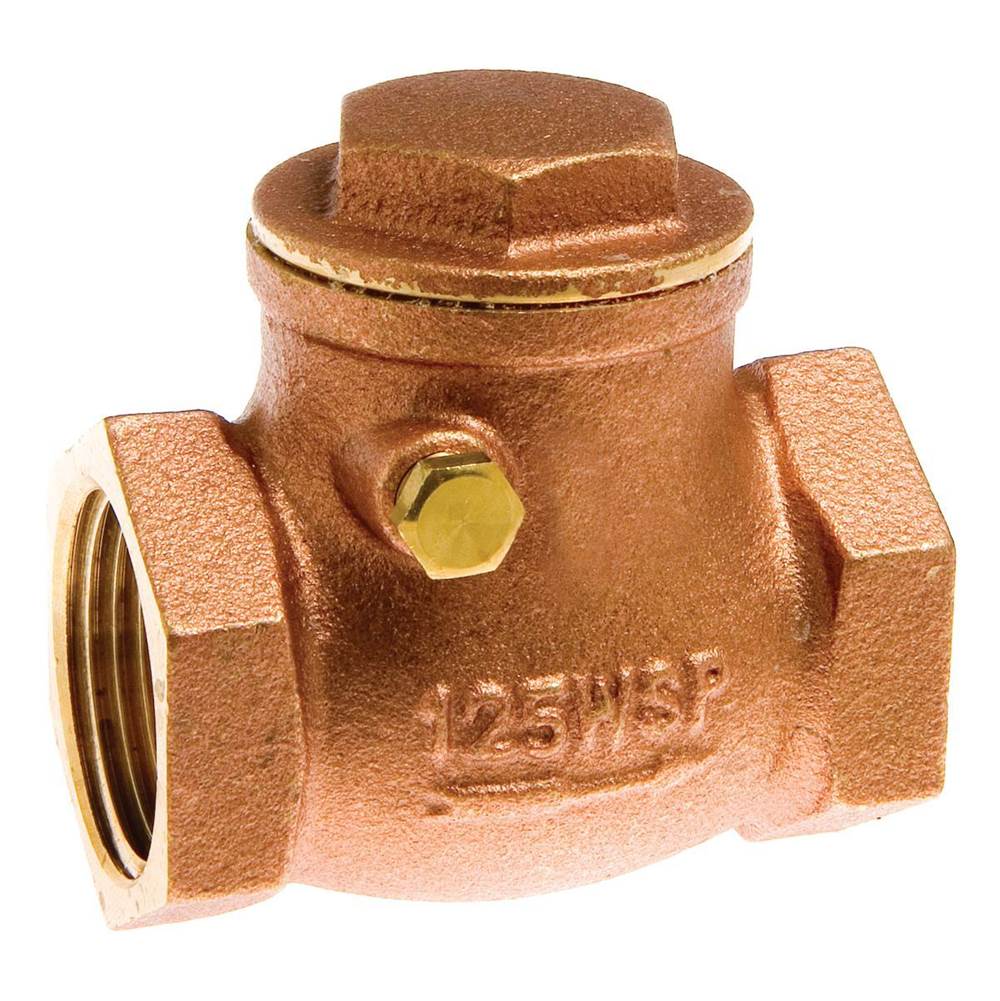 Watts 3/4 In Lead Free Swing Check Valve, NPT Threaded End Connections