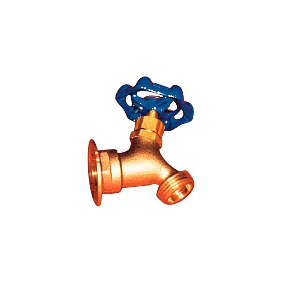 Watts 1/2 In Lead Free Sillcock Faucet, Solder Inlet X 3/4 In Hose Connection, Tee Handle