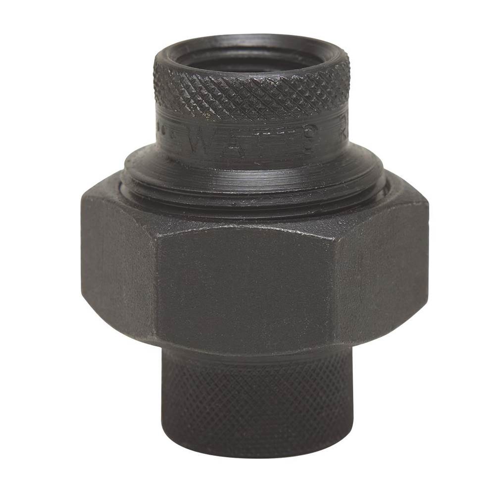 Watts 1 1/4 In Lead Free Dielectric Union, Female Iron Pipe Thread To Female Iron Pipe Thread, Black, For Gas Service
