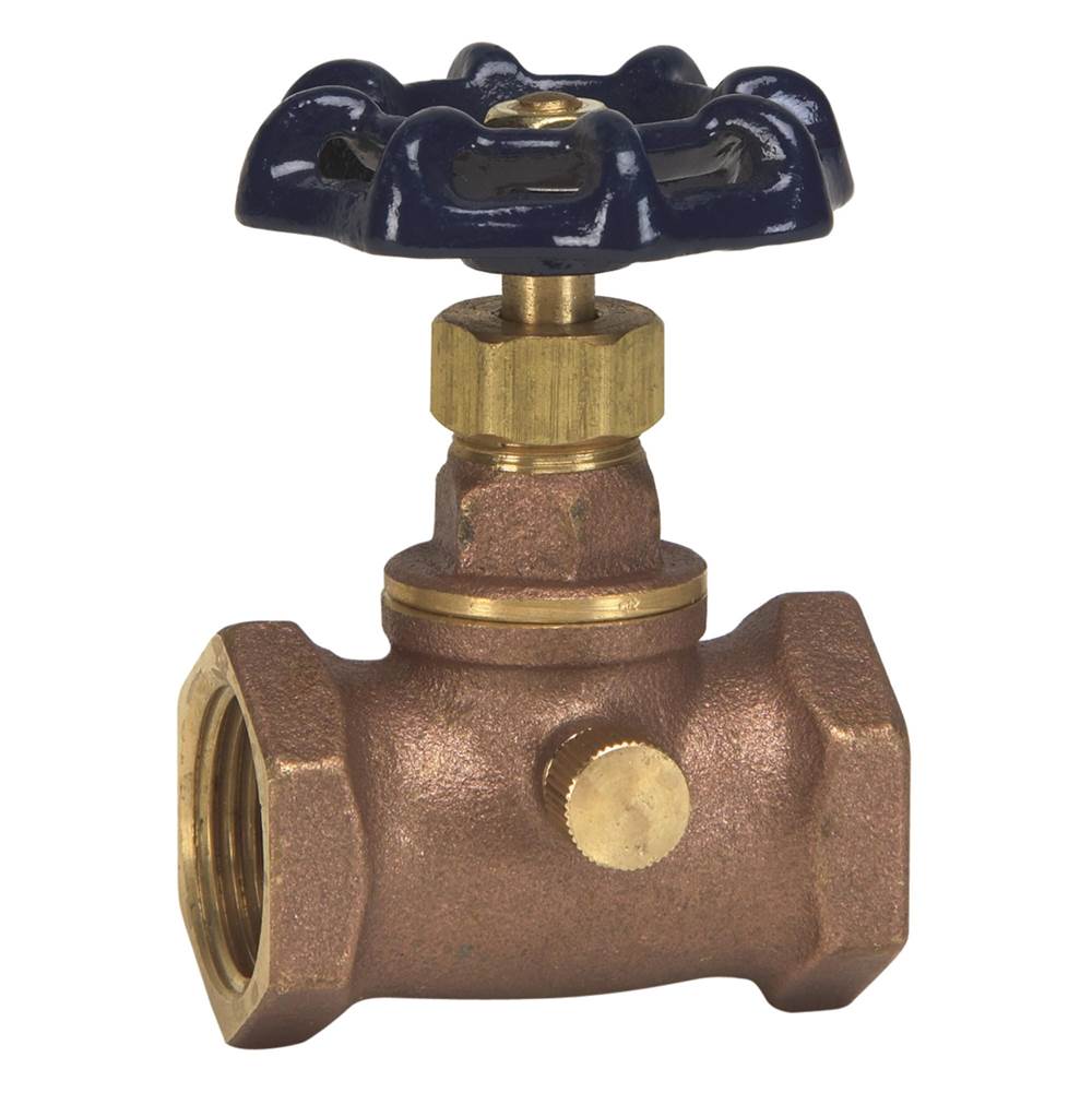 Watts 3/4  In Lead Free Stop And Waste Valve, Npt Female Connections