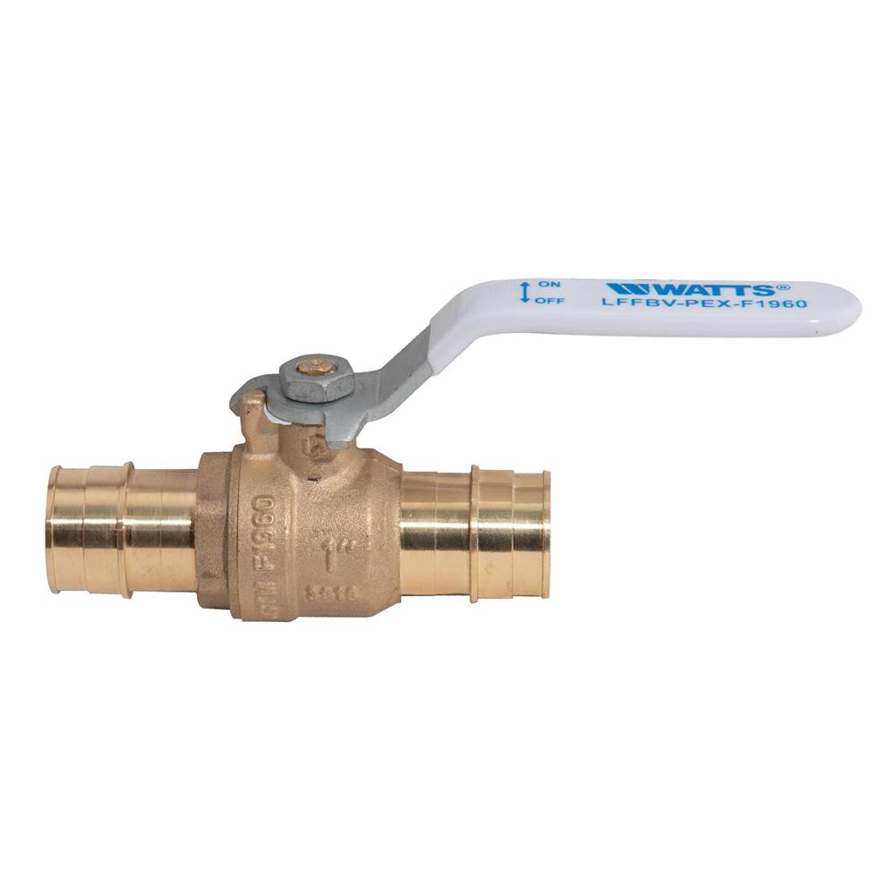 Watts 2 In Lead Free 2- Piece Brass Ball Valve CEF with PEX F1960 Ends