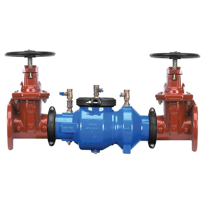 Zurn Industries Double Check Valve, Lead-Free, Grooved Body, British Grooved, Less Gate Valves