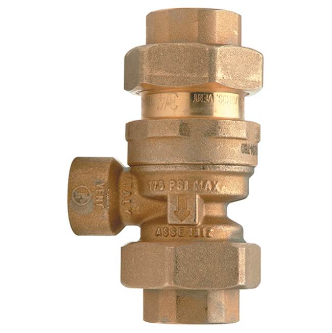 Zurn Industries 1/2-in. 760 Dual Check Valve Backflow Preventer with Intermediate Atmospheric Vent, Copper Sweat Connections