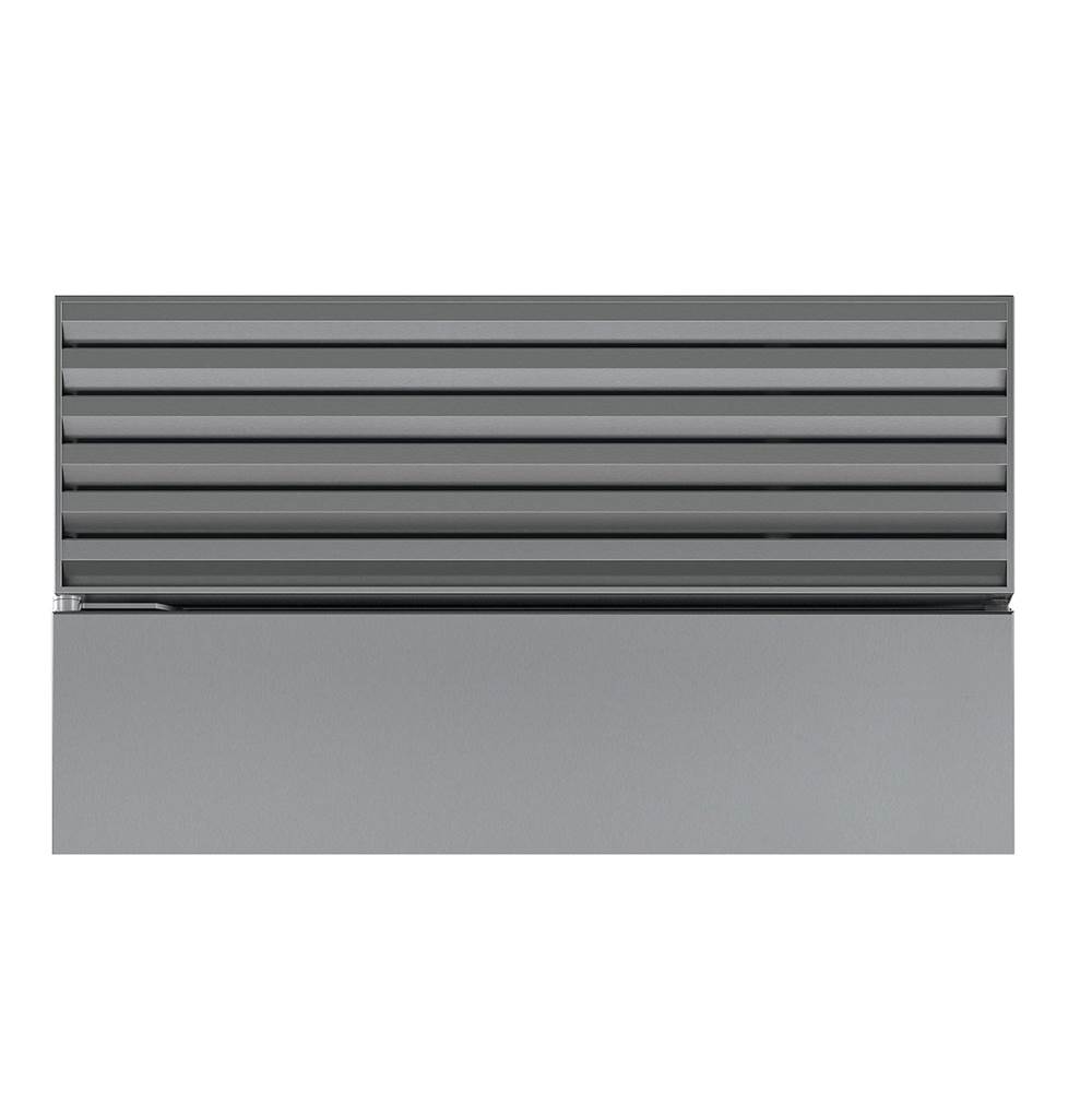 Subzero Classic 48'' Stainless Steel Pro Louvered Grille - 84'' Finished Height